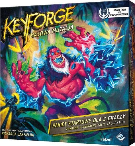 Zdjęcie oferty: KeyForge: Masowa mutacja - Pakiet startowy Nowy