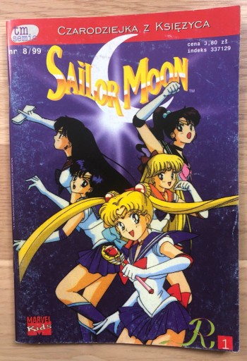 Zdjęcie oferty: Sailor Moon, Czarodziejka z księżyca 9/99