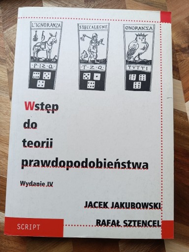 Zdjęcie oferty: Wstęp do teorii prawdopodobieństwa