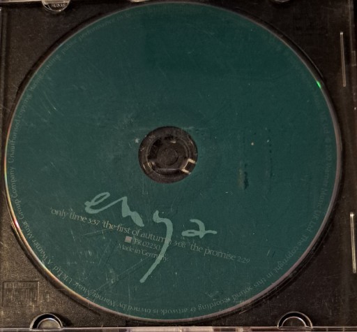 Zdjęcie oferty: Enya - Only Time CD-single (2000)