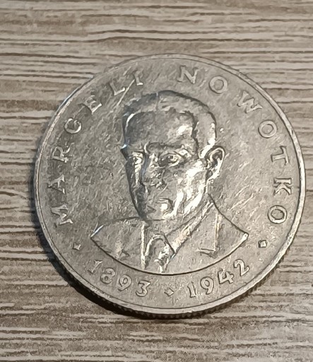 Zdjęcie oferty: Moneta 20zł rok 1976 Marceli Nowotko 