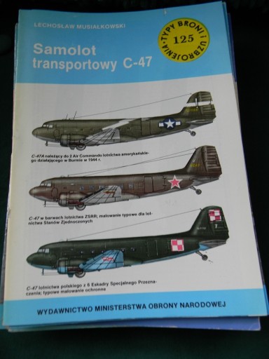 Zdjęcie oferty: TBiU nr 128 Samolot transportowy C-47