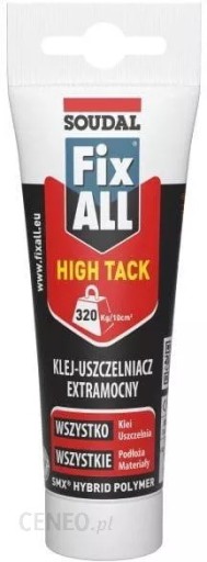 Zdjęcie oferty: Fix All High Tack klej-uszczelniacz hybryda 125 ml