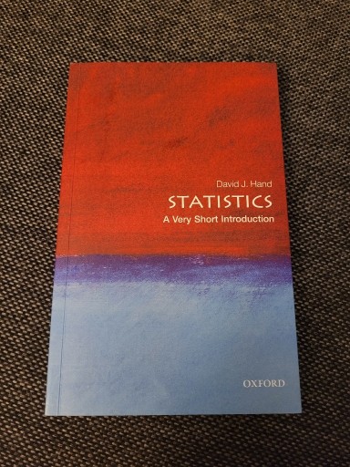 Zdjęcie oferty: Statistics A Very Short Introduction David J. Hand