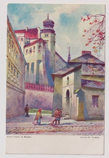 Zdjęcie oferty: Kraków Wawel  ok.1900r. St. Tondos 