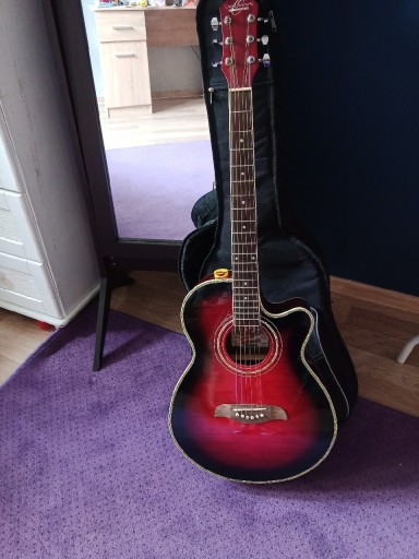 Zdjęcie oferty: Gitara elektro-akustyczna Oscar Schmidt 0G10CEF/TR