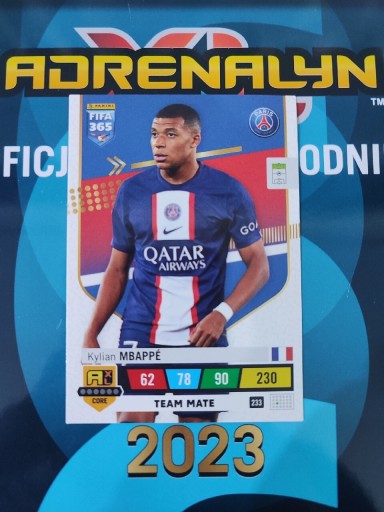 Zdjęcie oferty: Panini 365 2023 MBAPPE NR 233