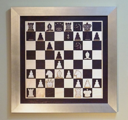 Zdjęcie oferty: Gambit Hetmański szachy królowej PREZENT obraz