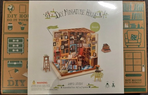 Zdjęcie oferty: DIY Miniature House - Sam's Study Domek Biblioteka