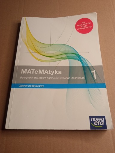 Zdjęcie oferty: Matematyka podręcznik 1 Nowa Era ZP