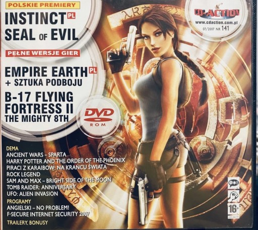 Zdjęcie oferty: Gry PC CD-Action DVD 141: Instinct, Empire Earth