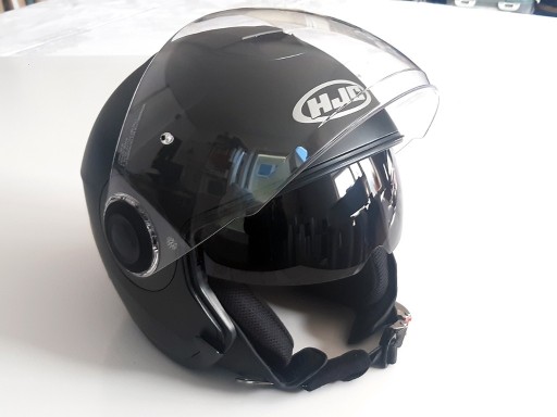 Zdjęcie oferty: Kask HJC i40, rozmiar L, czarny mat