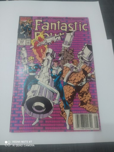 Zdjęcie oferty: Komiks Marvel Fantastic Four #343 USA 1990