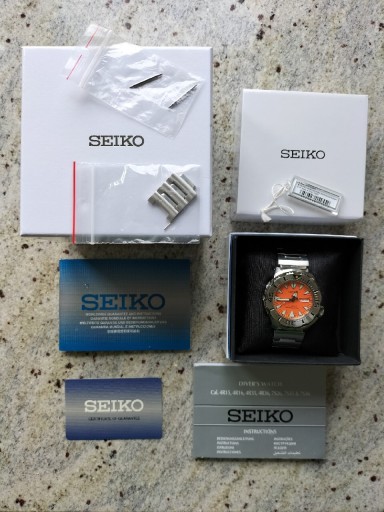 Zdjęcie oferty: Seiko Orange Monster 2nd Gen Automatic Diver Nurek