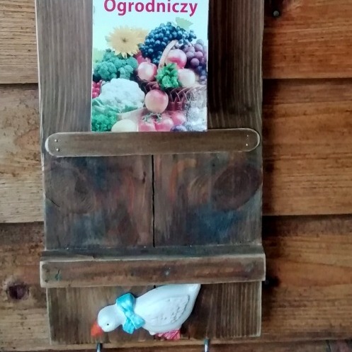 Zdjęcie oferty: Organizer zdobiony gąską 3d, półeczka, haczyki