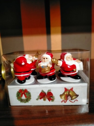Zdjęcie oferty: Świąteczne dekoracje na tortciasto Mikołaj vintage
