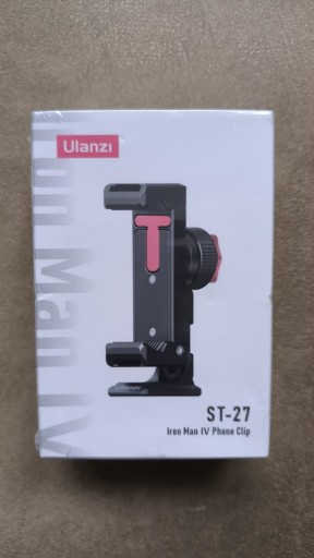Zdjęcie oferty: Ulanzi ST-27 uchwyt obrotowy na Telefon + 3 x zimna stopka 