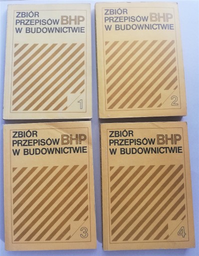 Zdjęcie oferty: „Zbiór przepisów BHP w budownictwie” M. Szymański 