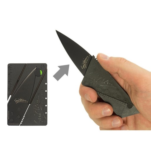 Zdjęcie oferty: Mini nóż karta survival składany nóż samoobrona