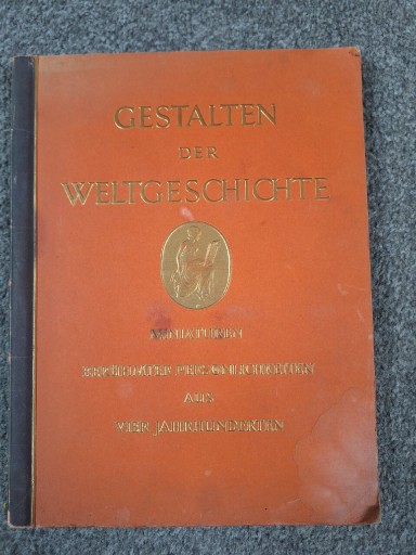 Zdjęcie oferty: Stary Album Gestalten det Weltgeschichte 1933
