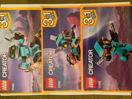 Zdjęcie oferty: Lego Creator 3in1 Robot 31062