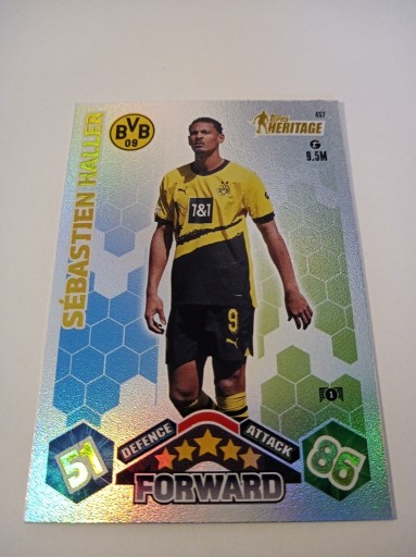 Zdjęcie oferty: Topps Match Attax 2023/2024 Heritage Haller