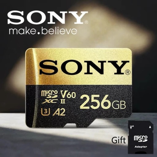 Zdjęcie oferty: Karta Pamięci microSD SONY 256 GB + Adapter 