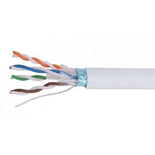 Zdjęcie oferty: Kabel sieciowy LAN Patchcord F/UTP cat. 5e (12,5M)