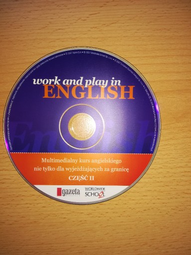 Zdjęcie oferty: Work and play in English cz. II