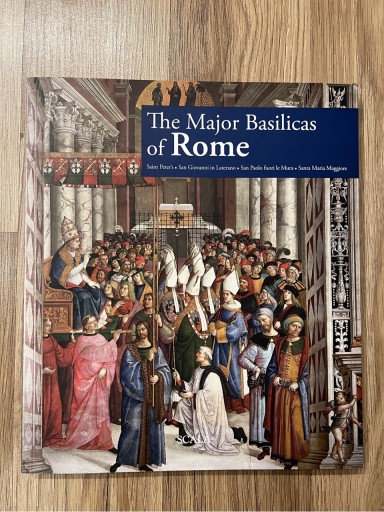 Zdjęcie oferty: Album Rzym pamiątka The Major Basolicas of Rome