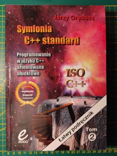 Zdjęcie oferty: Symfonia C++ J. Grębosz Tom II