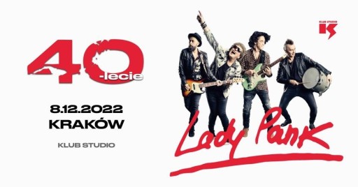 Zdjęcie oferty: Bilet koncert Lady Pank 8.12.2022