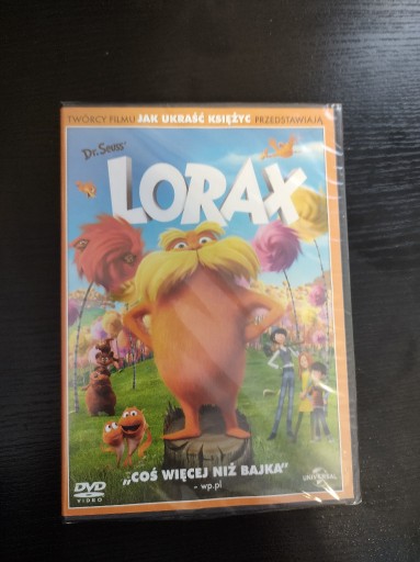 Zdjęcie oferty: LORAX Coś więcej niż bajka DVD