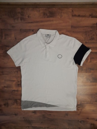 Zdjęcie oferty: Bawełniana biała koszulka polo tshirt Jack&Jones L