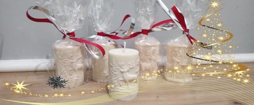 Zdjęcie oferty: Świeczka Sojowa z motywem Jelenia