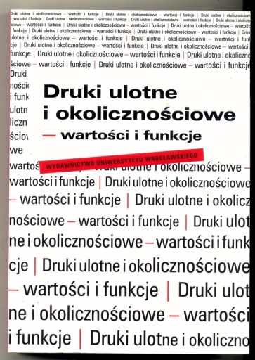 Zdjęcie oferty: Druki ulotne i okolicznościowe - 2006 r. 