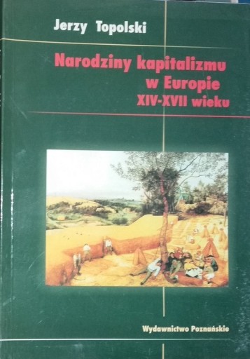 Zdjęcie oferty: NARODZINY KAPITALIZMU W EUROPIE XIV-XVII WIEKU