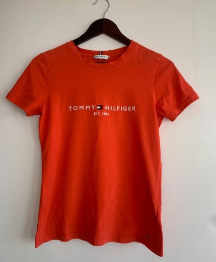 Zdjęcie oferty: T-shirt koszulka krótki rękaw r.xs pomarańczowa 