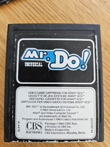 Zdjęcie oferty: Mr. Do! Universal Atari 1983 Cartridge