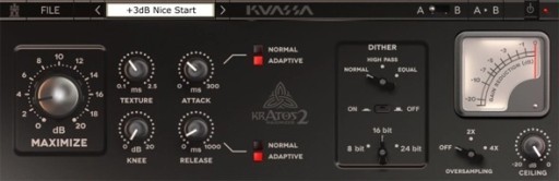 Zdjęcie oferty: Krotos Maximizer 2 VST ( Limiter/Maximizer)