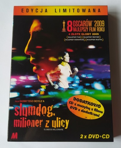 Zdjęcie oferty: Slumdog Milioner Z Ulicy 2 DVD + CD 