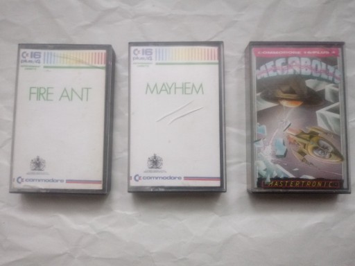 Zdjęcie oferty: Trzy kasety Commodore 16/C116/Plus4.