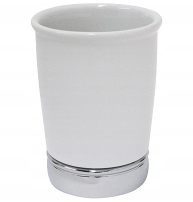 Zdjęcie oferty: KUBEK łazienka YORK ceramika interDesign USA biały