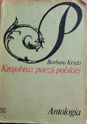 Zdjęcie oferty: Krajobraz poezji polskiej Barbara Kryda