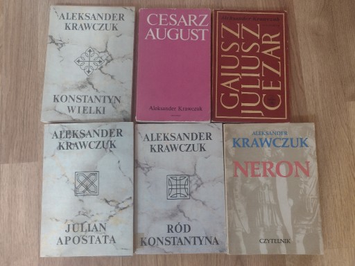Zdjęcie oferty: Aleksander Krawczuk zestaw sześciu książek