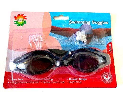 Zdjęcie oferty: *FEELDOO* okulary pływackie+stopery dzieci/dorośli