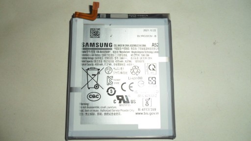 Zdjęcie oferty: Bateria Samsung  A52 A52 5G EB-BA525ABY ORYGINALNA