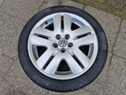 Zdjęcie oferty: ALUFELGA ALUMINIOWA FELGA VW VOLKSWAGEN ZAPASÓWKA 16x6,5 5x100 6Q0601025D