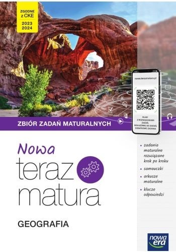 Zdjęcie oferty: NOWA Teraz Matura. Geografia zbiór zadań matura