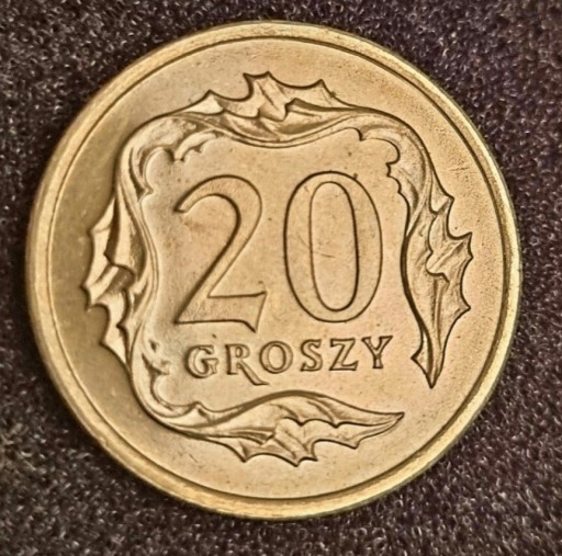 Zdjęcie oferty: 20 grosze 1990 r , mennicze z rolki bankowej 
